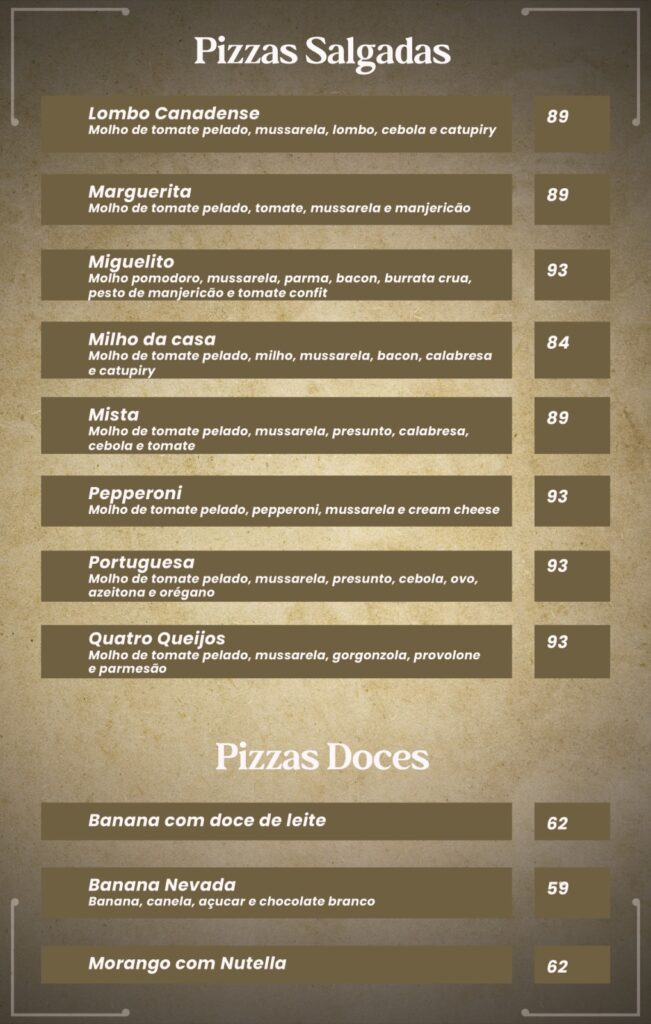 Pizzas Brio Bauru - 1
