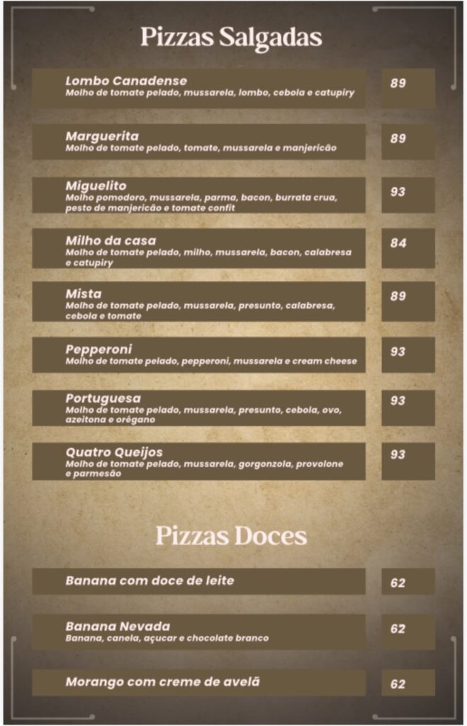 Pizzas Brio Bauru - 2
