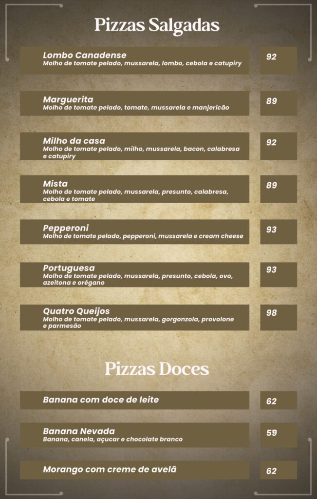Pizzas Brio Bauru - 2
